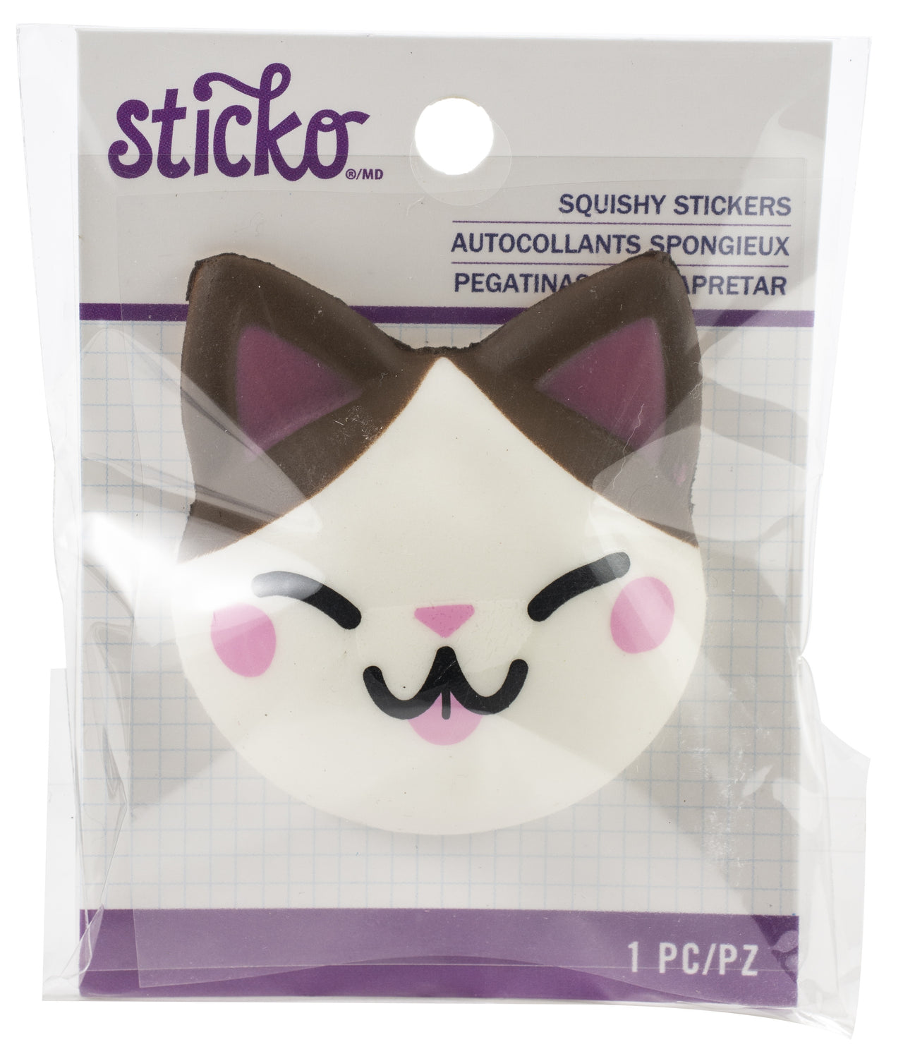 Sticko Squishy Sticker - Cat