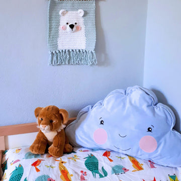 Polar bear nursery wall decor