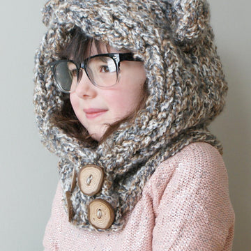Chunky Bear Hood (Hat 007)