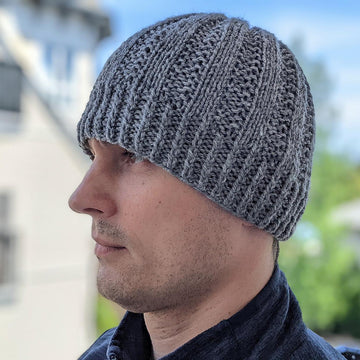 Knit & Purl Hat for Men