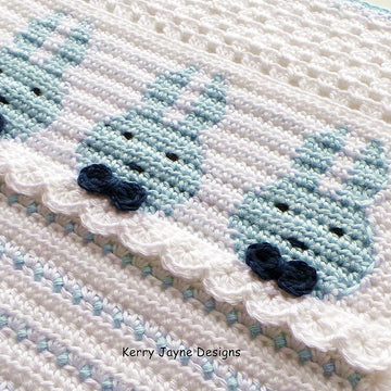 Bedtime Bunnies Baby Blanket