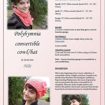 Polyhymnia Convertible Hat/Cowl