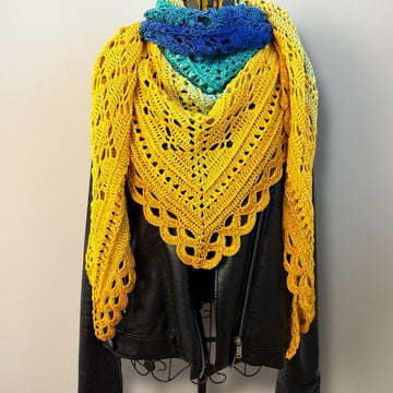 Triangular Scarf "Abia"