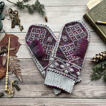Fair Isle Windmill Mittens