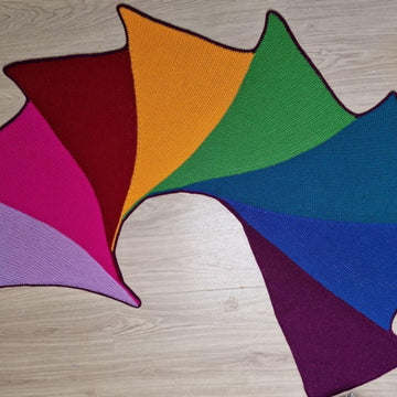Wrap Me in Rainbow Shawl