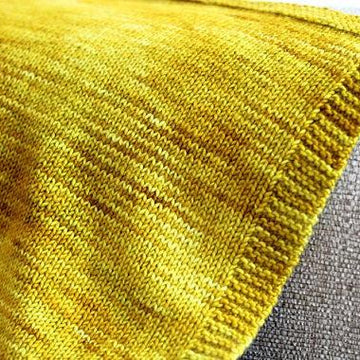 Flora Worsted Blanket