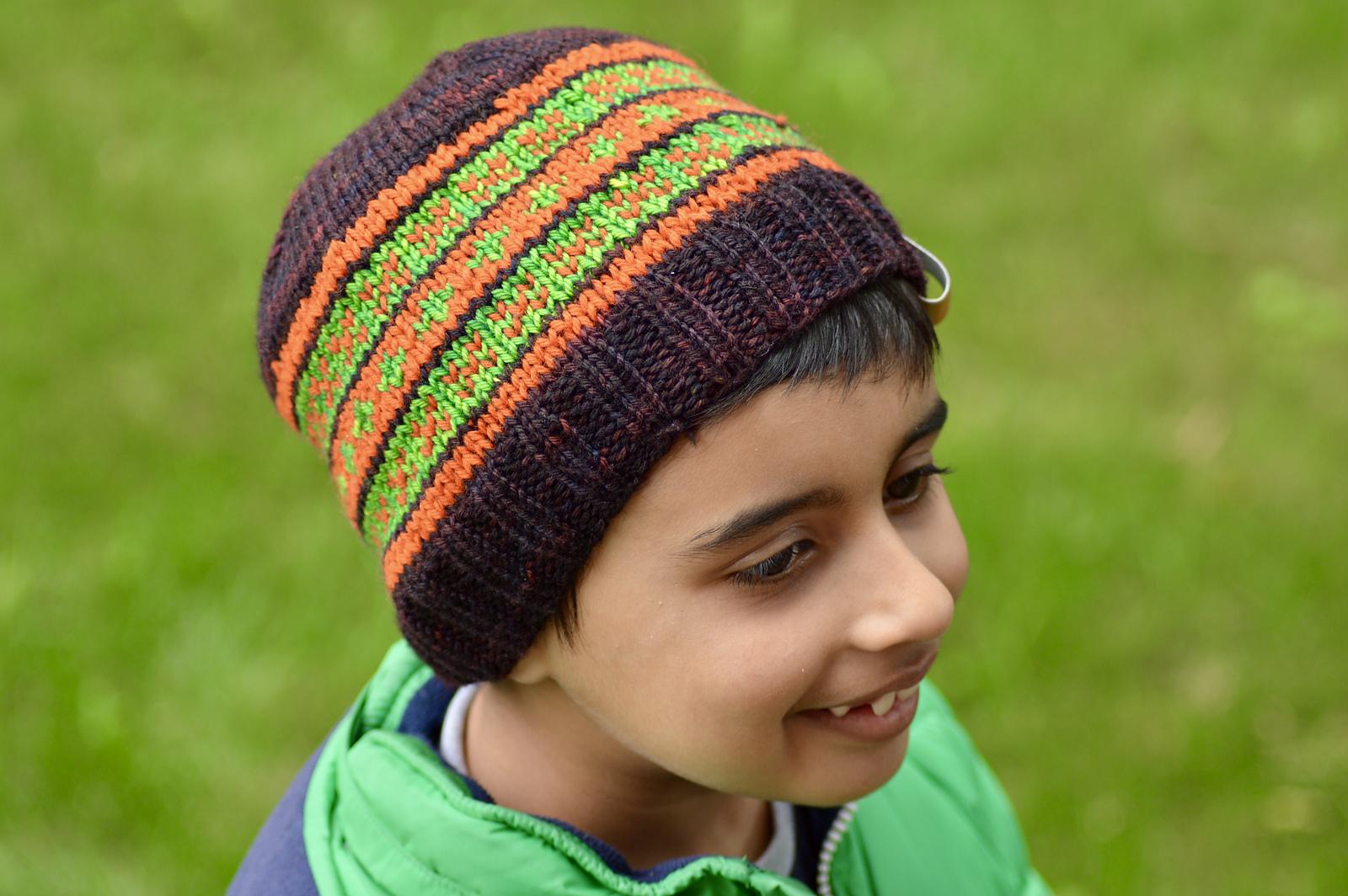 A Band of Cubes Beanie
