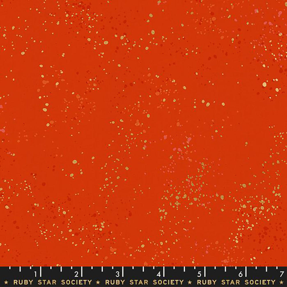 Ruby Star Society Speckled - Metallic Warm Red