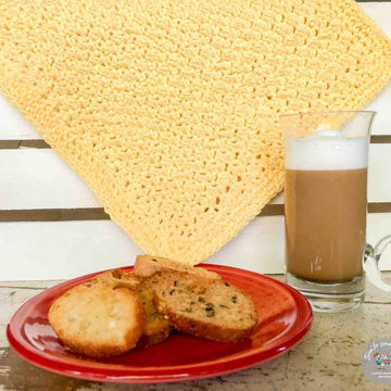 Sunny Days Crunch Stitch Dishcloth