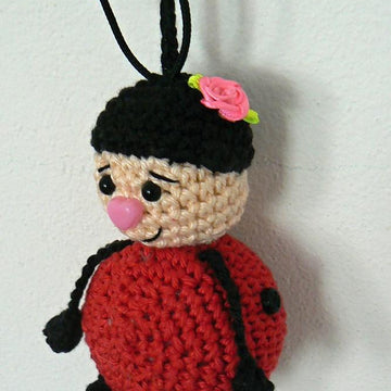 Ladybug keychain