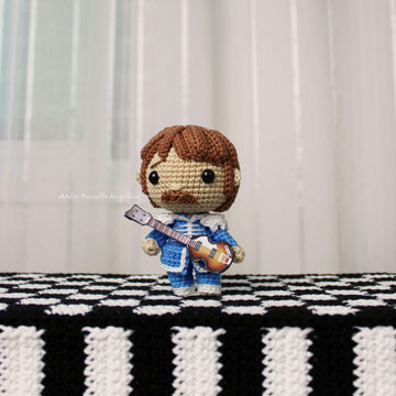 Chibi Beatles Amigurumi Crochet PDF Pattern