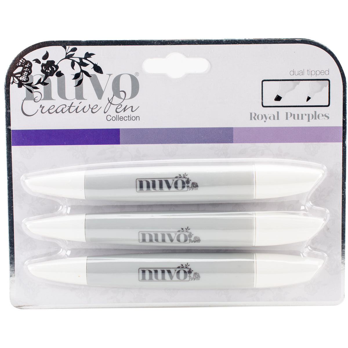 Tonic Studios Nuvo Creative Pen Collection - Royal Purples