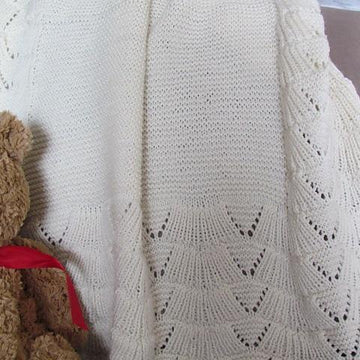 Sanibel Reversible Baby Blanket