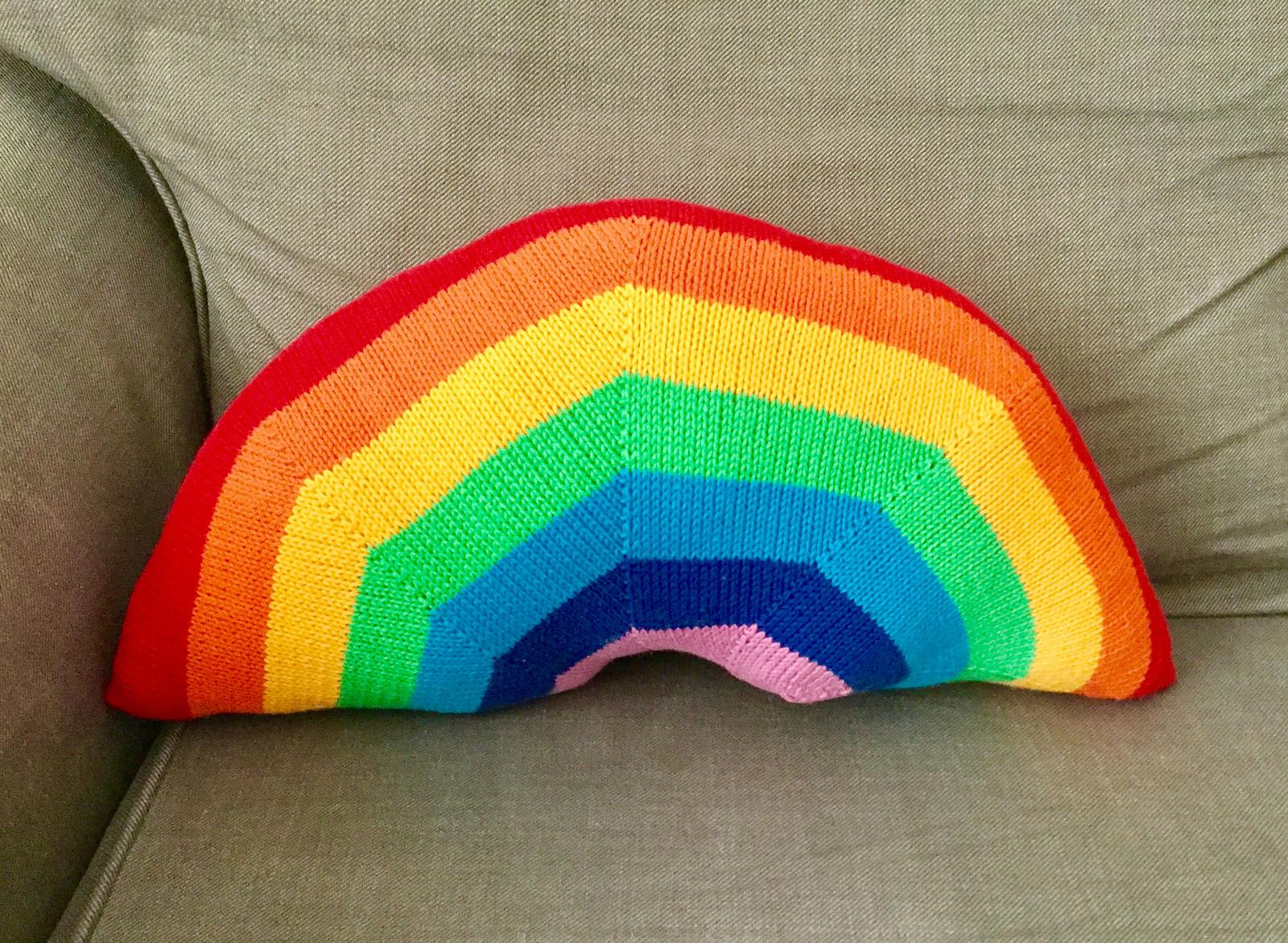 Amigurumi Rainbow Plush