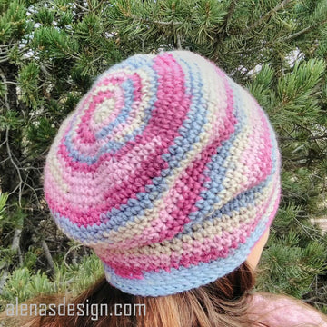 Variegated Slouchy Hat