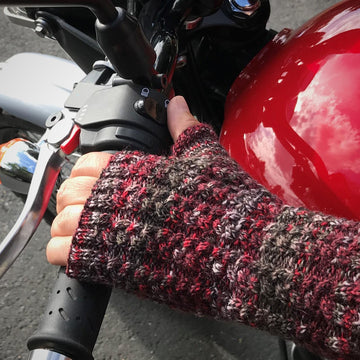 Speed Bump Fingerless Mitts
