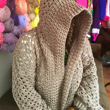 The Majestic Hooded Cardigan
