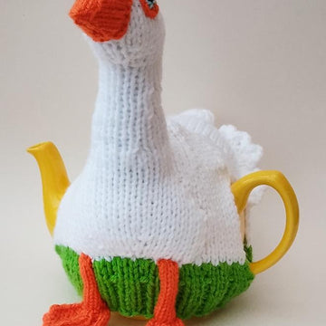 White Embden Goose Tea Cosy