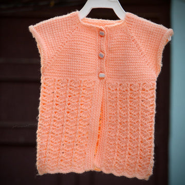 Peachy Sorbet Tunisian