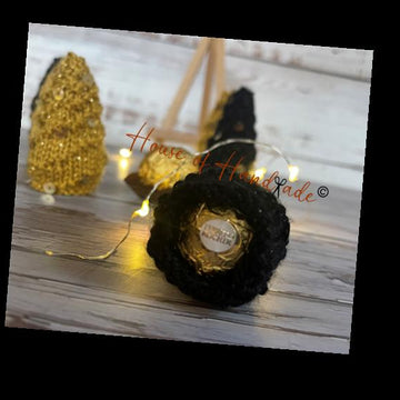 Christmas Tree Ferrero Rocher Cover Knitting Pattern