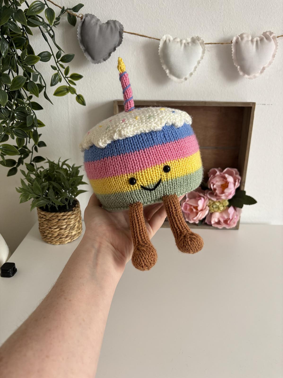 Rainbow Birthday Cake