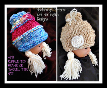 1172 - Ruffle Top Hat