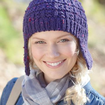 Watch Cap, Helmet, T-Bag Hat and Beret in Hayfield Chunky Tweed - 7491 - Downloadable PDF