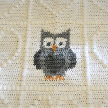 Crochet Owl Blanket Pattern