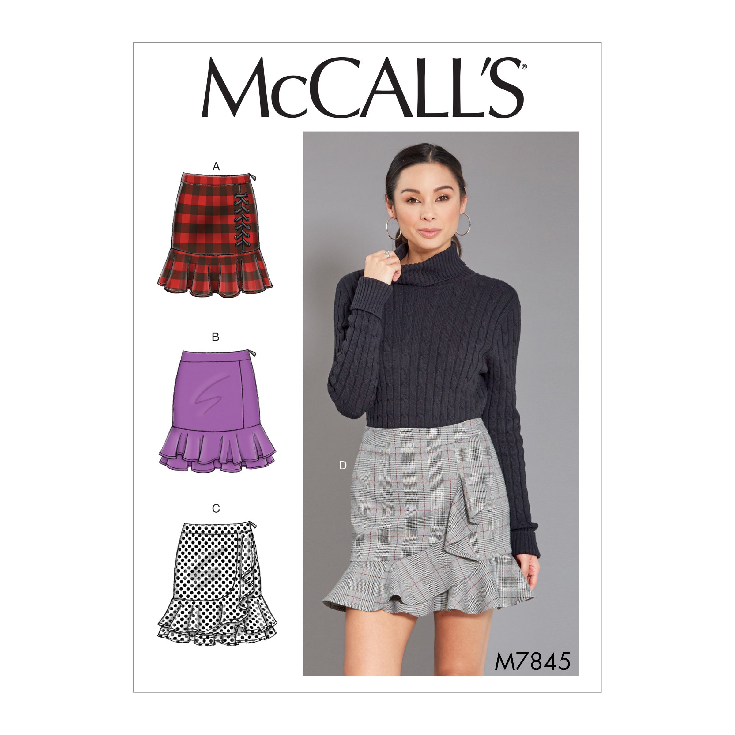McCall's Misses' Skirts M7845 - Sewing Pattern