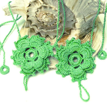 Irish flower barefoot sandal