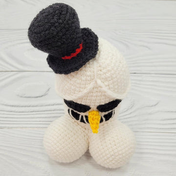 Penis - Snowman amigurumi