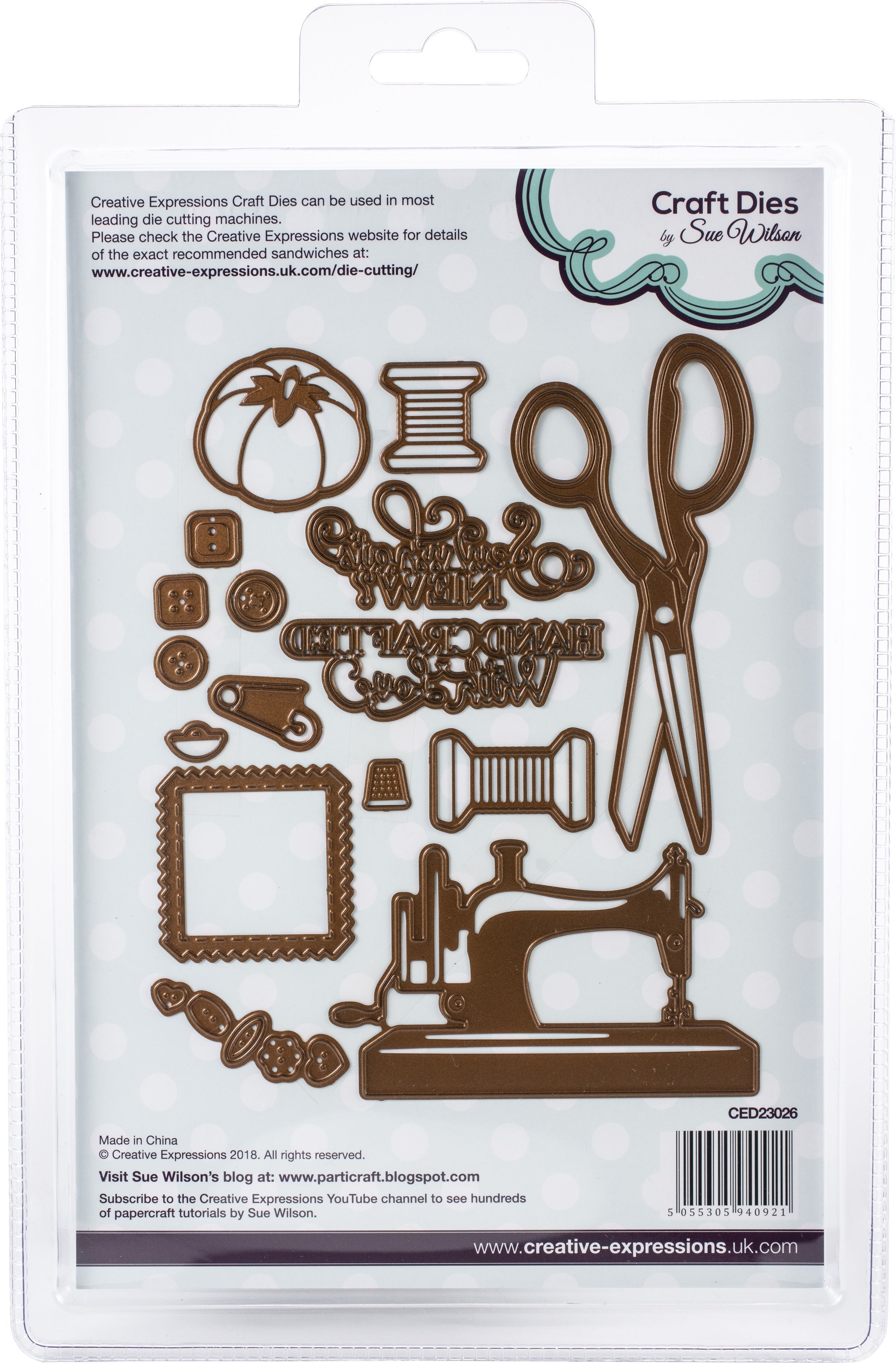 Creative Expressions Craft Dies By Sue Wilson - Sewing Accessories