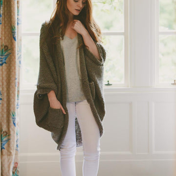Mink cardigan