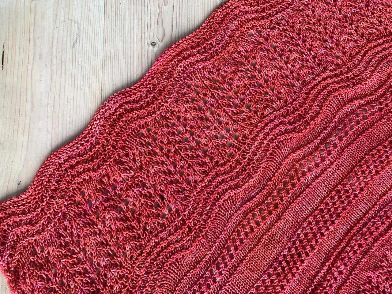 Coral Cove Shawl