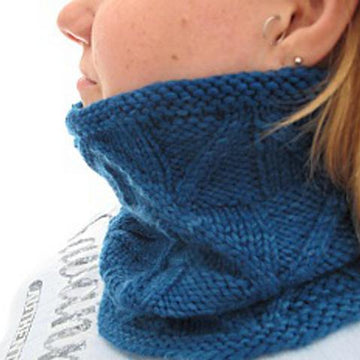 Argyle Check Cowl