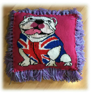 British Bulldog Cushion