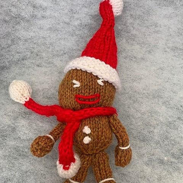 Gingerbread  Man - Christmas Fat Heads