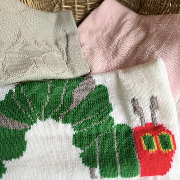Very Hungry Caterpillar Baby Blanket
