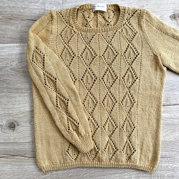 Corrynn, Diamond Patterned Sweater