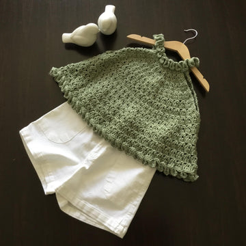 Mira’s Halter Dress & Crop Top N 419