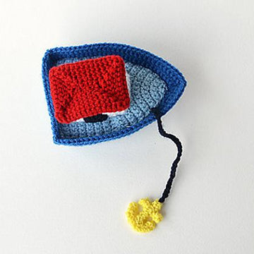 Boat Crochet Pattern, Boat Amigurumi, Boat with Anchor