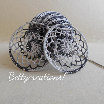 Crochet Hoop Earrings