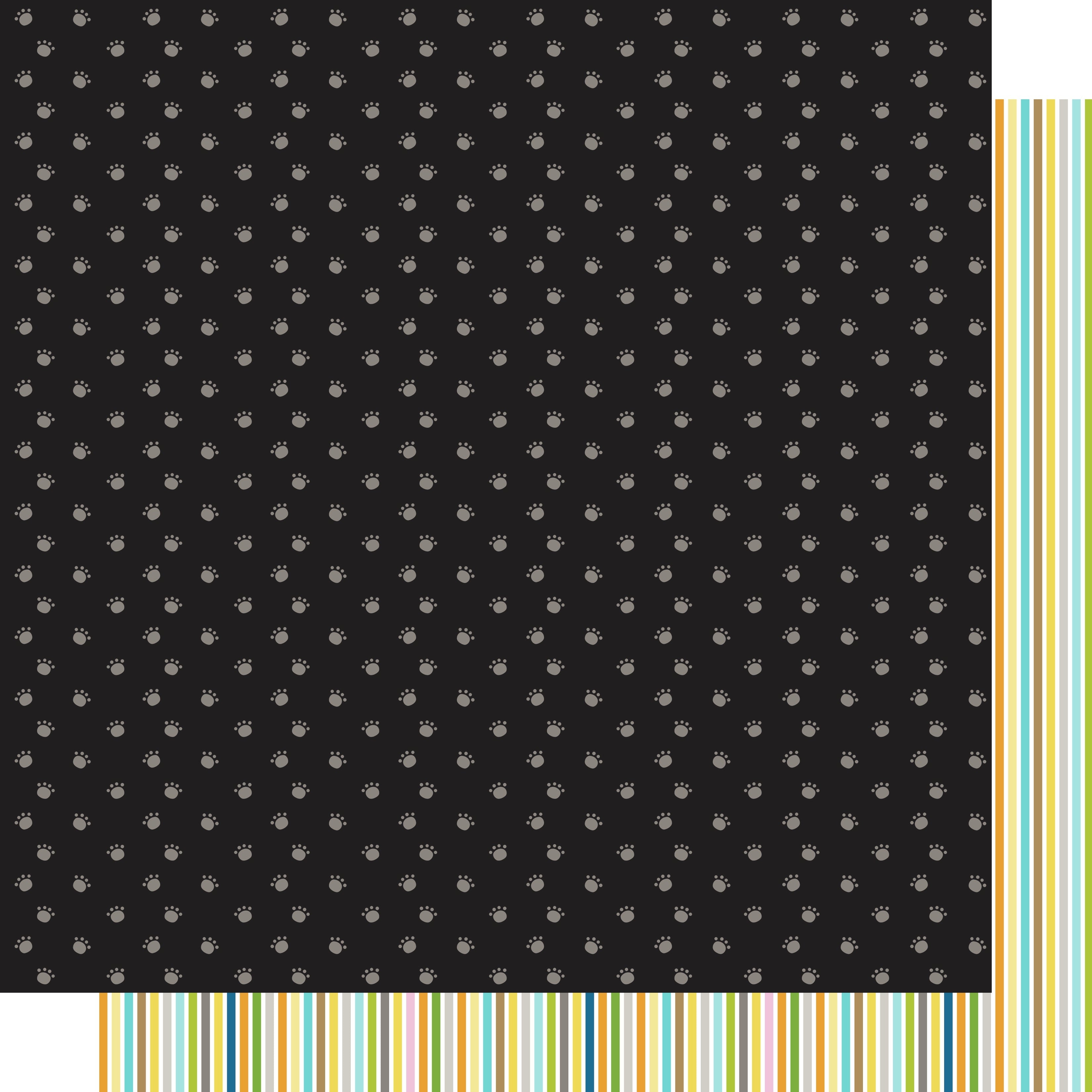 Doodlebug Bella Chloe Double-Sided Cardstock 12"X12" 25/Pkg - Pawsome