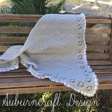 Vintage Clematis Shawl