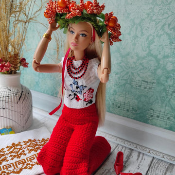 PDF Crochet pattern - Barbie pants