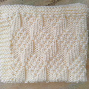 Bulky Baby Blocks Blanket