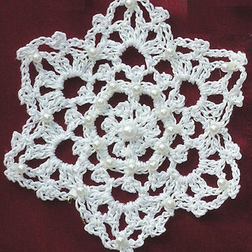 Irish Crochet Snowflakes