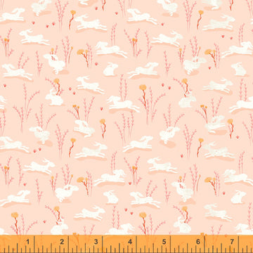 Windham Fabrics Forest Fairies - Hares Peach