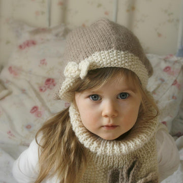 Veera hat and cowl set