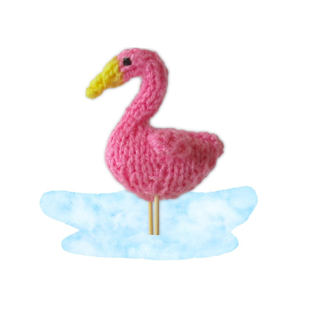 Teeny Flamingo